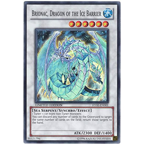 Dragon of the Ice Barrier 1st Ed YUGIOH x 3 Brionac Ultra Rare DUDE-EN008